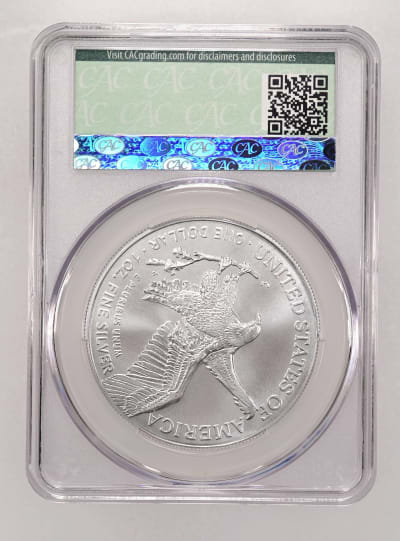 CAC Grading Coin Reverse