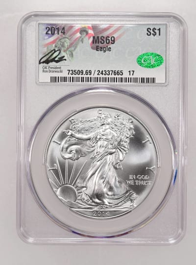 CAC Grading Coin Obverse