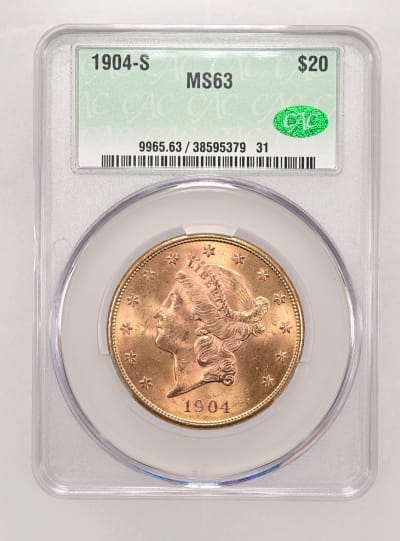 CAC Grading Coin Obverse