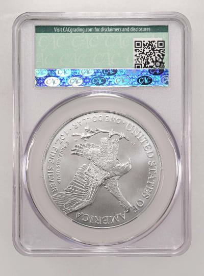 CAC Grading Coin Reverse