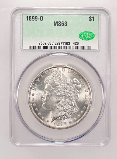 CAC Grading Coin Obverse