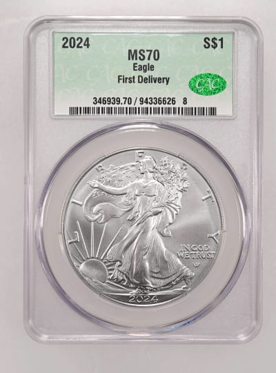CAC Grading Coin Obverse