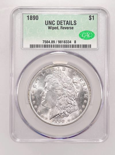 CAC Grading Coin Obverse
