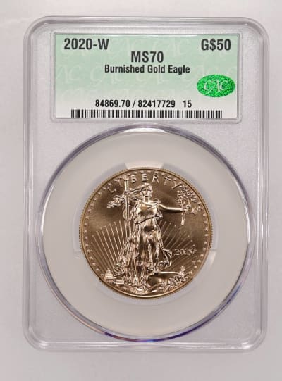 CAC Grading Coin Obverse