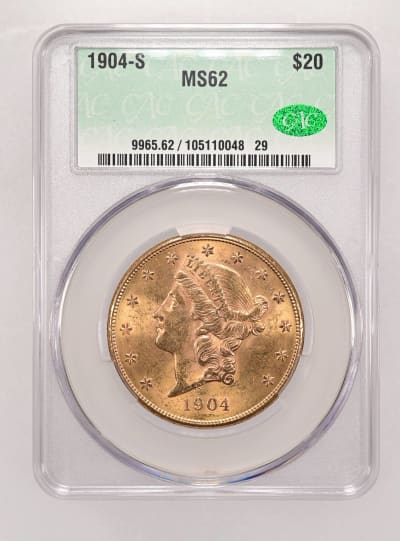 CAC Grading Coin Obverse