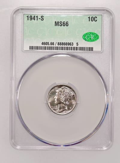 CAC Grading Coin Obverse