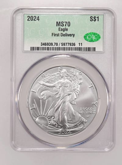 CAC Grading Coin Obverse