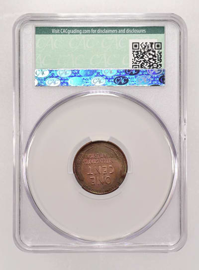 CAC Grading Coin Reverse