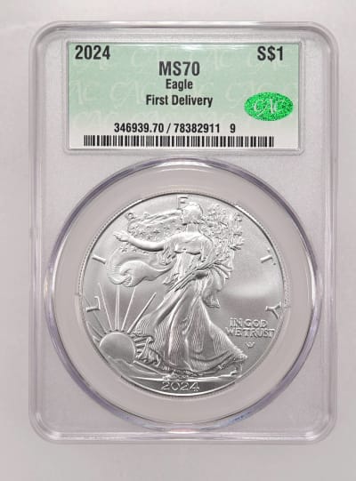 CAC Grading Coin Obverse