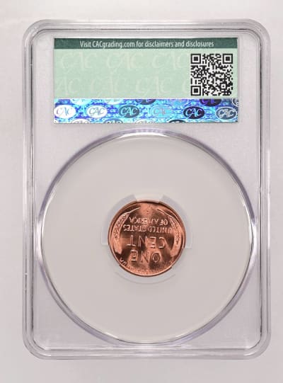 CAC Grading Coin Reverse
