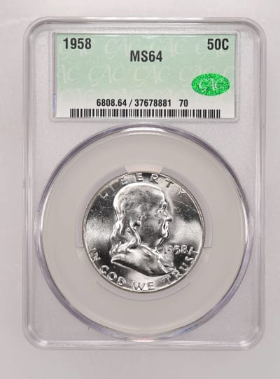 CAC Grading Coin Obverse