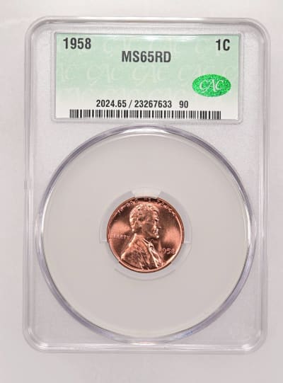 CAC Grading Coin Obverse