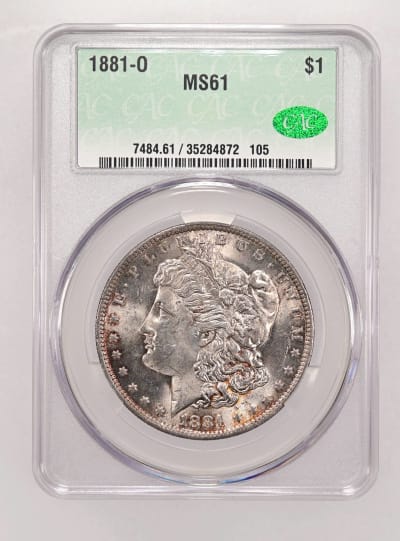 CAC Grading Coin Obverse