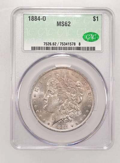 CAC Grading Coin Obverse