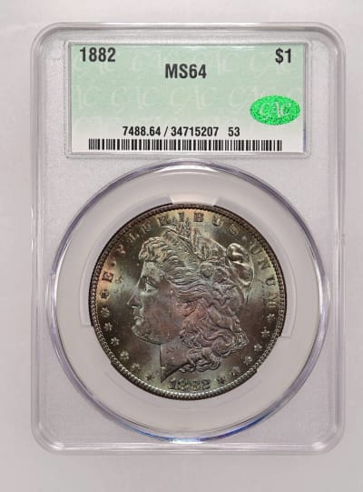CAC Grading Coin Obverse