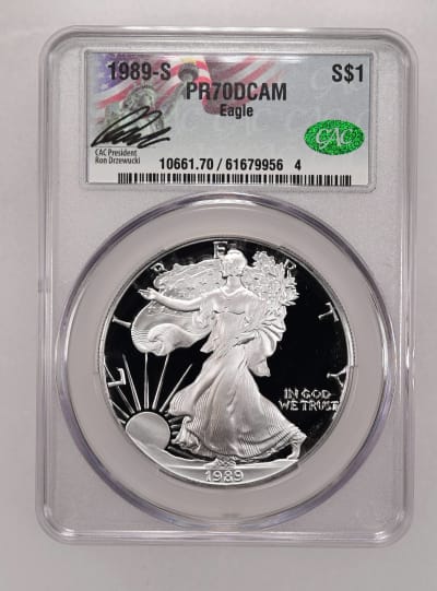 CAC Grading Coin Obverse