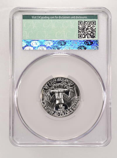 CAC Grading Coin Reverse