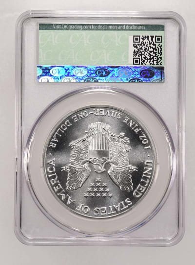 CAC Grading Coin Reverse
