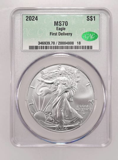 CAC Grading Coin Obverse
