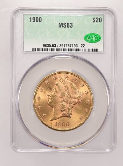 CAC Grading Coin Obverse