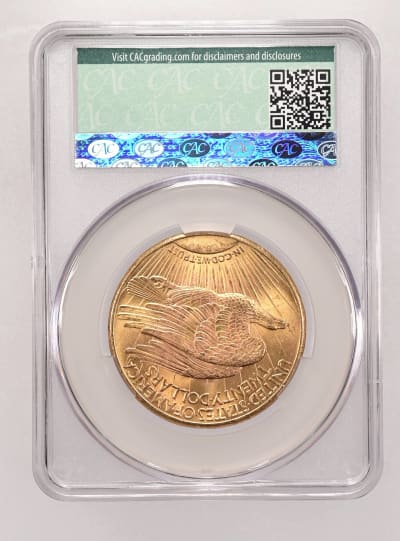 CAC Grading Coin Reverse