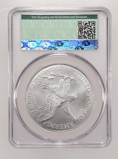 CAC Grading Coin Reverse
