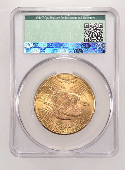 CAC Grading Coin Reverse