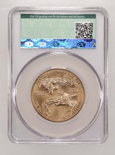 CAC Grading Coin Reverse