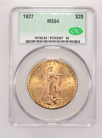 CAC Grading Coin Obverse