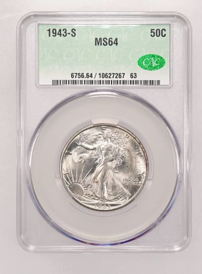 CAC Grading Coin Obverse