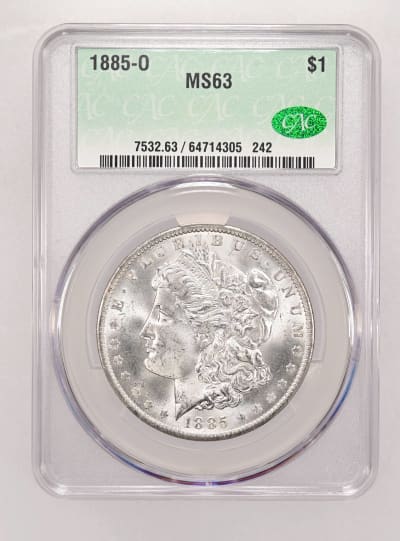 CAC Grading Coin Obverse