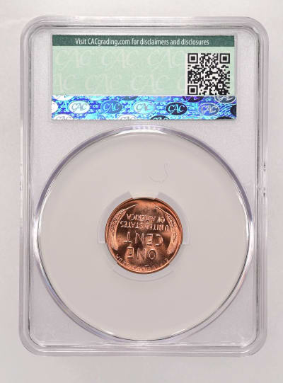 CAC Grading Coin Reverse