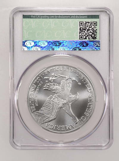 CAC Grading Coin Reverse