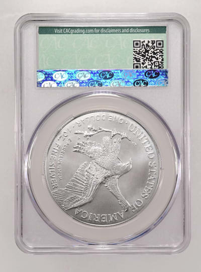 CAC Grading Coin Reverse