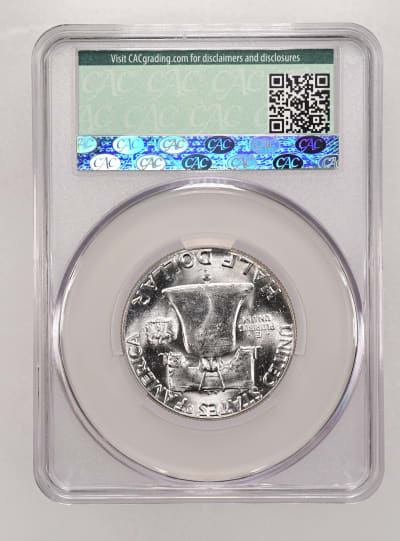 CAC Grading Coin Reverse