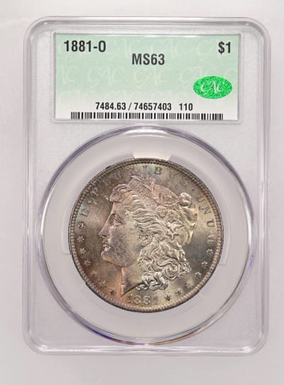 CAC Grading Coin Obverse