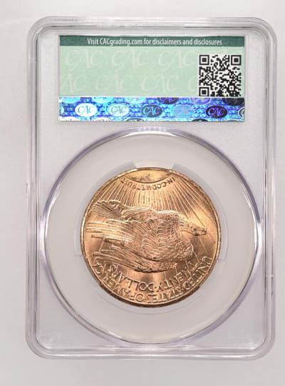 CAC Grading Coin Reverse