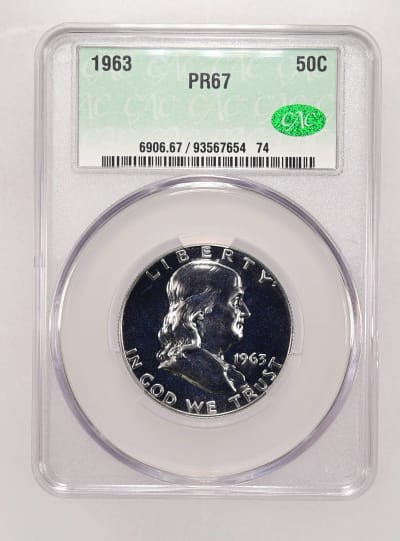 CAC Grading Coin Obverse