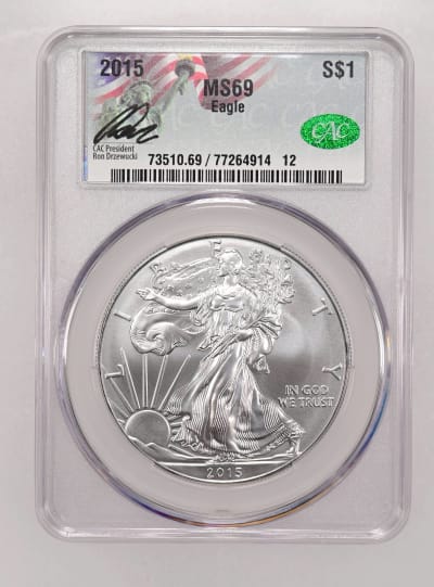 CAC Grading Coin Obverse
