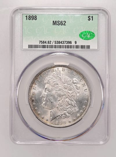 CAC Grading Coin Obverse