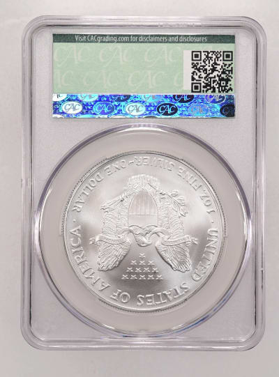 CAC Grading Coin Reverse