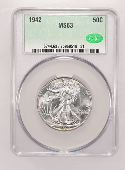 CAC Grading Coin Obverse