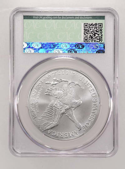 CAC Grading Coin Reverse
