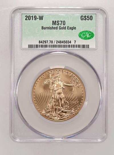CAC Grading Coin Obverse