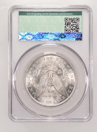 CAC Grading Coin Reverse