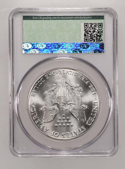 CAC Grading Coin Reverse