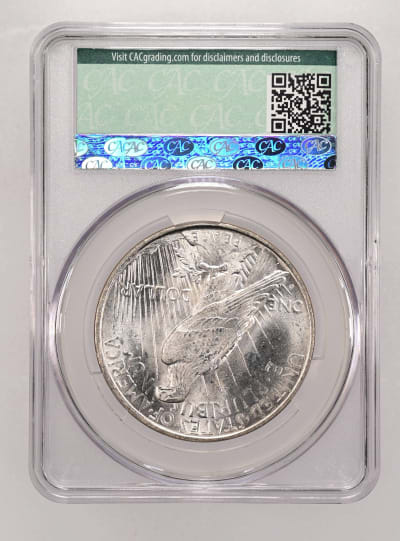 CAC Grading Coin Reverse