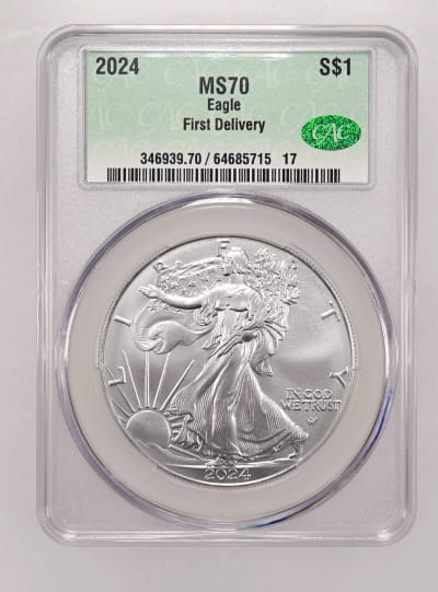 CAC Grading Coin Obverse