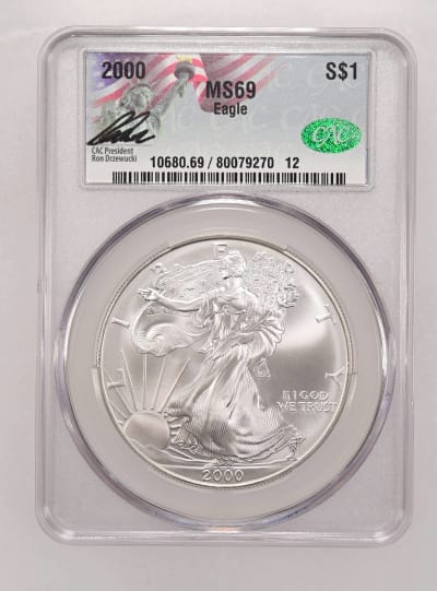 CAC Grading Coin Obverse
