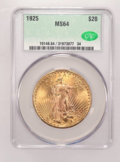 CAC Grading Coin Obverse